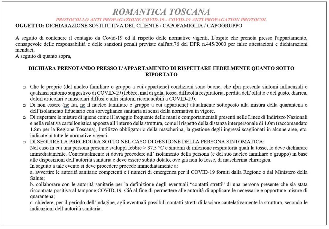斯卡尔利诺Romantica Toscana别墅 外观 照片